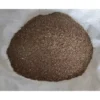 applying blood meal powder fertilizer to soil before planting crops
