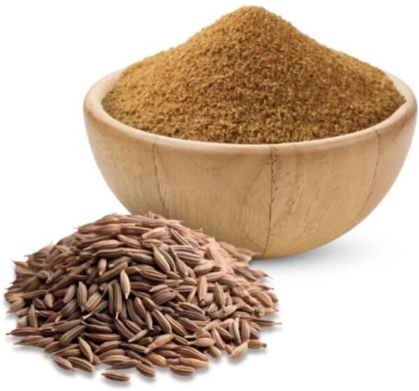 Cumin Seeds (4) Ground cumin powder made from whole cumin seeds