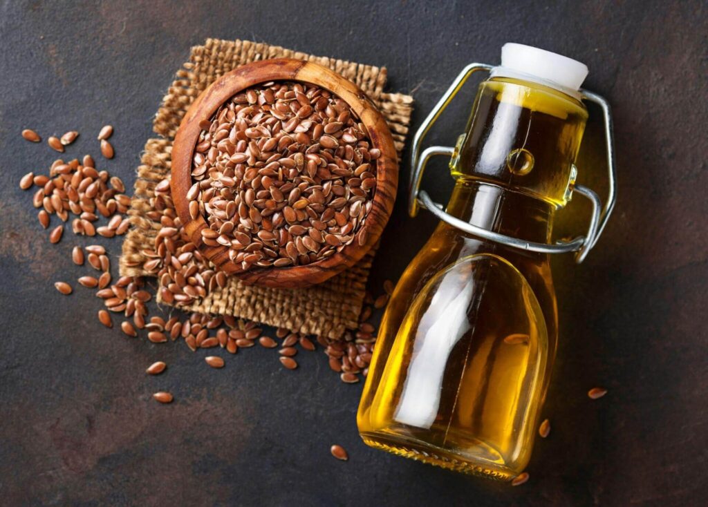 Farm Seeds and Feeds premium flaxseed oil capsules