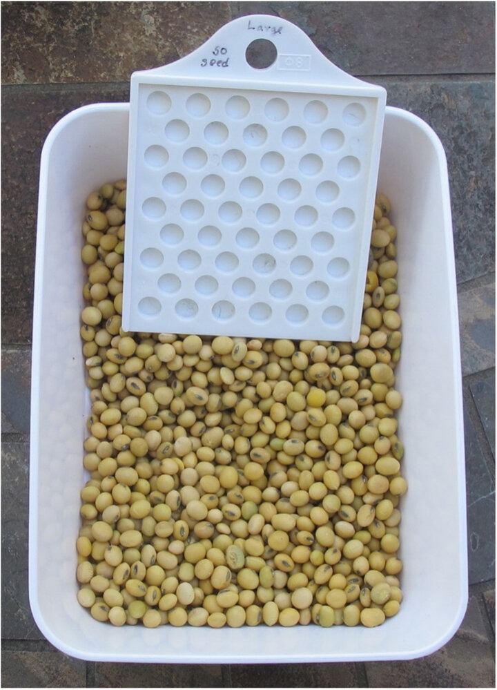 how many soybean seeds in a unit seed count guide