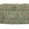 Round Rhodes Grass Hay bales in an agricultural field