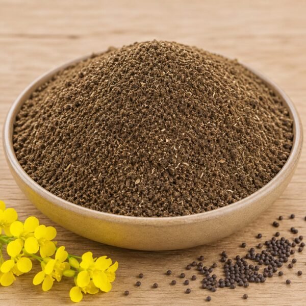 Canola meal packaged for wholesale and export